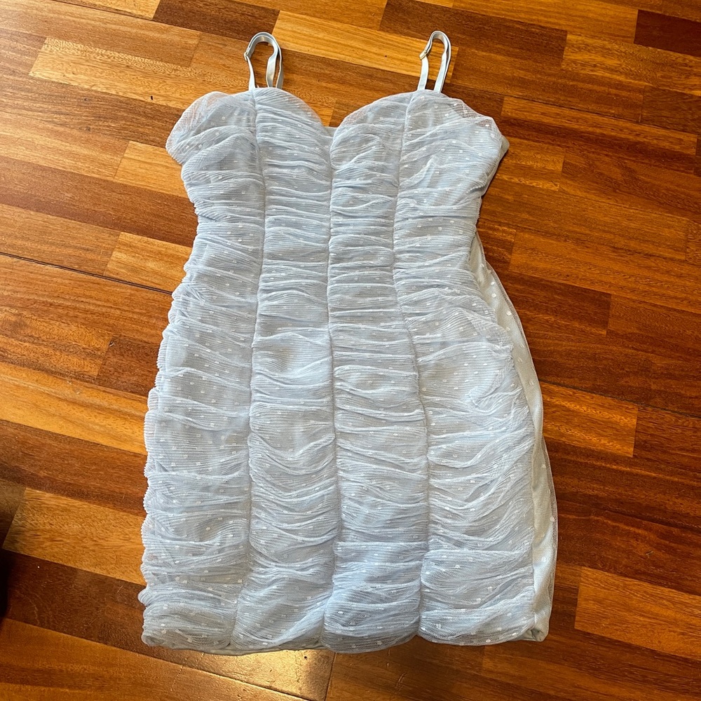 Blue Mini Dress